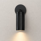 Luminar Box Mount Wall Spotlight — Black
