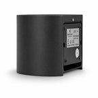 Mars Outdoor Wall Light — Matt Black, Up & Down LED