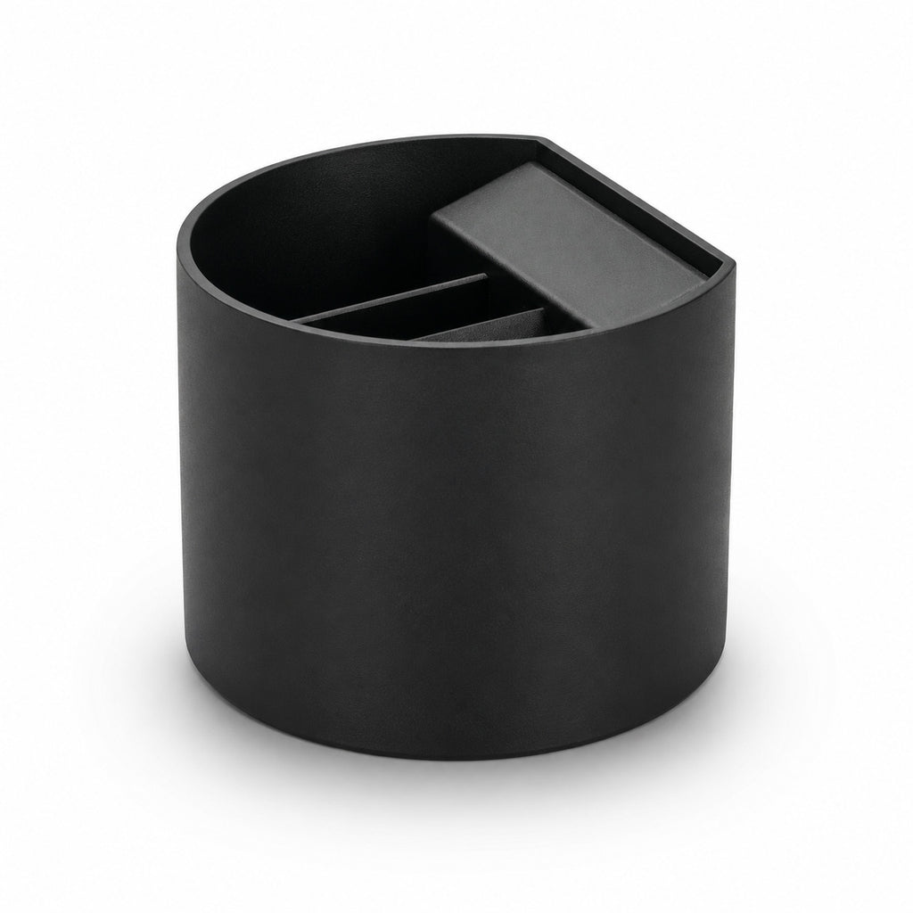Mars Outdoor Wall Light — Matt Black, Up & Down LED