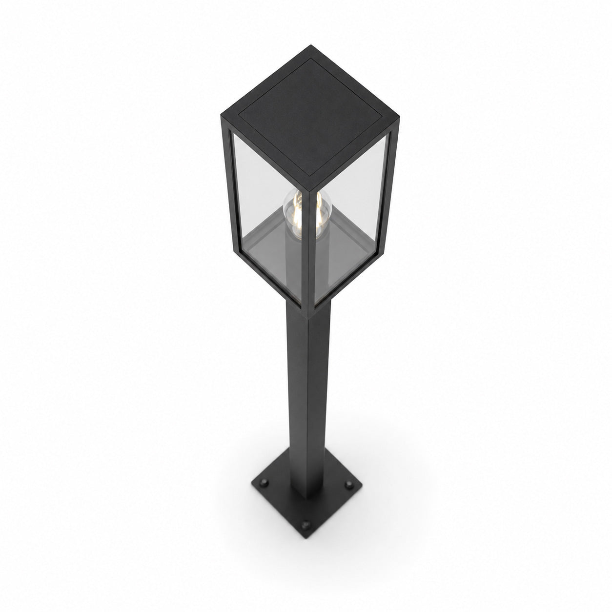Mirage Outdoor Lantern Path Light — Anthracite, 86cm