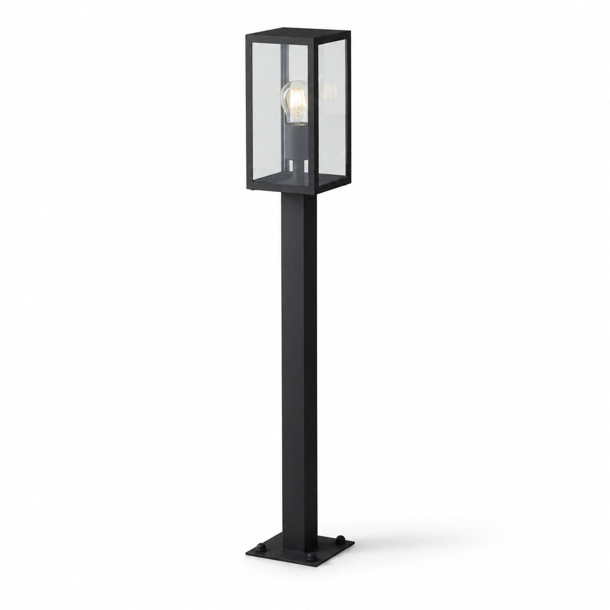 Mirage Outdoor Lantern Path Light — Anthracite, 86cm