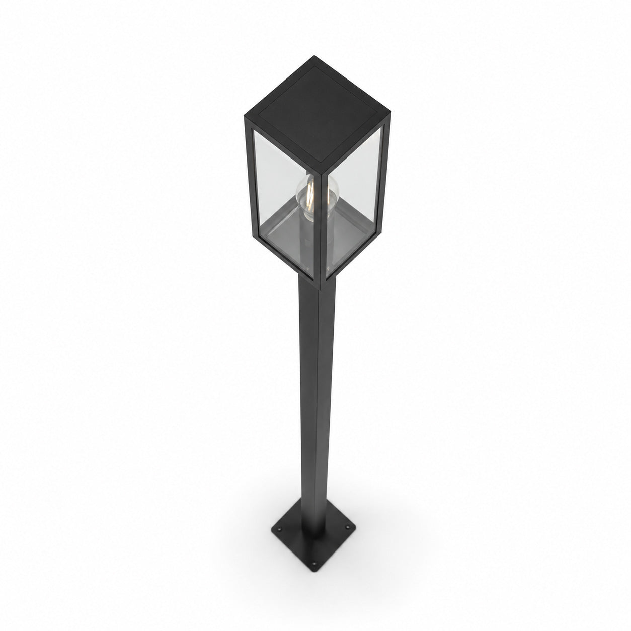 Mirage Outdoor Lantern Post Light — Anthracite, 200cm