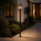 Mirage Outdoor Lantern Post Light — Anthracite, 200cm