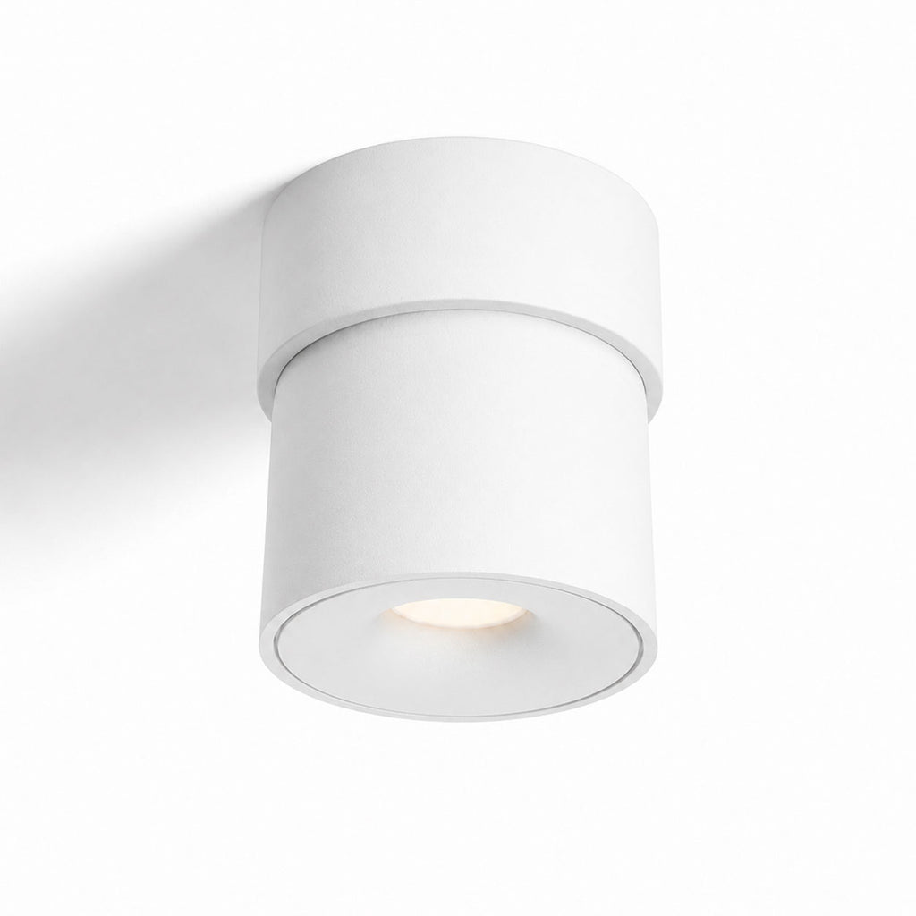 Renzo Rotatable 360° LED Spot Light — Dimmable, Warm White, Matt White