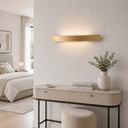 Spoiler LED Wall Light — Satin Gold, CCT