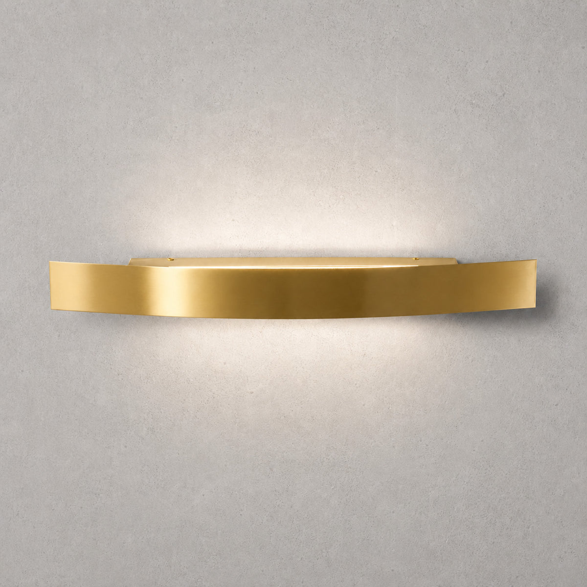 Spoiler LED Wall Light — Satin Gold, CCT
