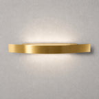 Spoiler LED Wall Light — Satin Gold, CCT
