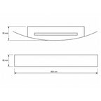 Spoiler LED Wall Light — Black, CCT