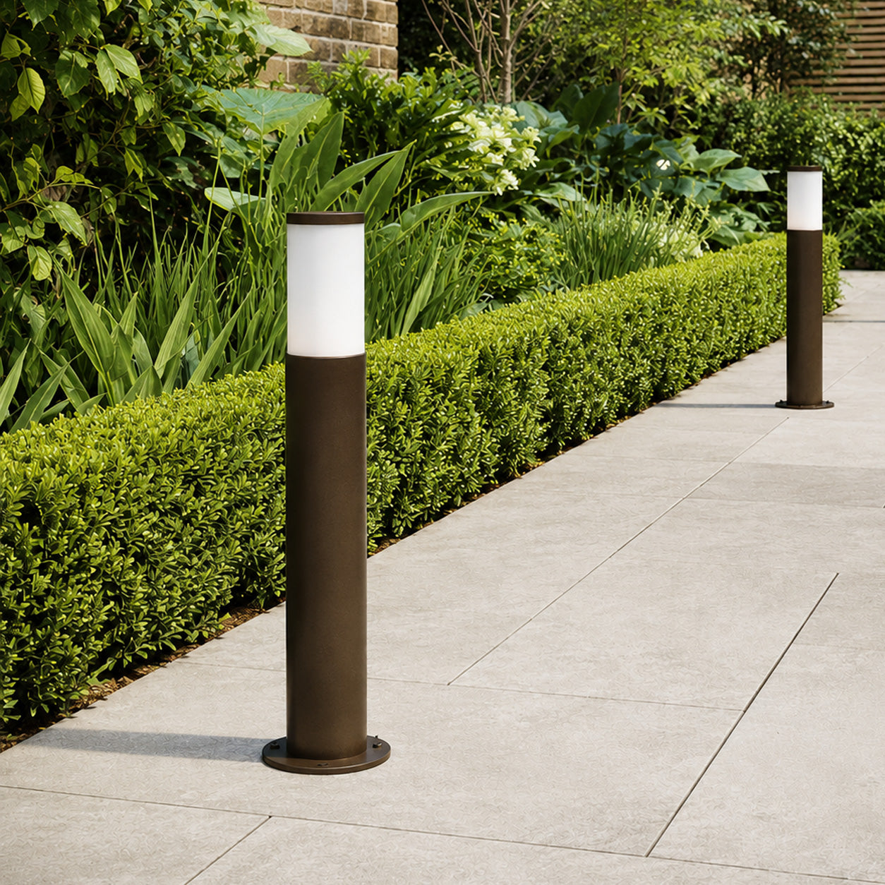 Tokyo Outdoor Path Light — Bronze, 70cm