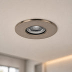 Valtari Slim Fire Rated Downlight — Antique Brass