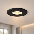 Valtari Slim Fire Rated Downlight — Matt Black