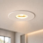 Valtari Slim Fire Rated Downlight — Matt White