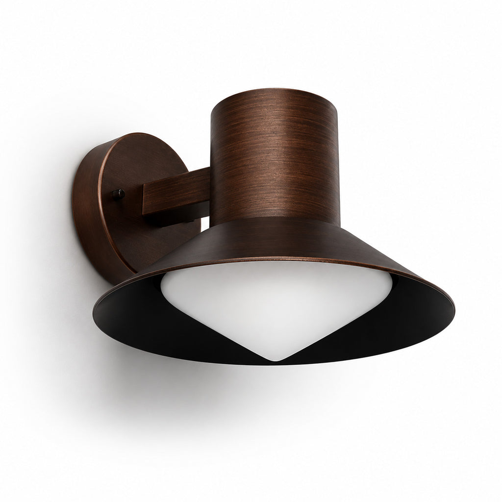 Venice Outdoor Wall Light — Antique Copper Look, IP44