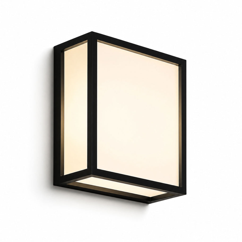 Verano Modern Outdoor Wall Light — Metal, Anthracite Grey