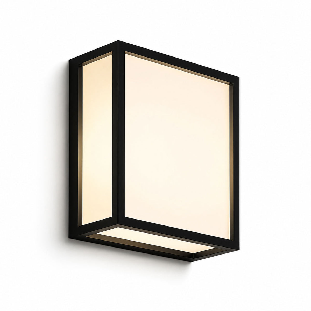 Verano Modern Outdoor Wall Light — Metal, Anthracite Grey