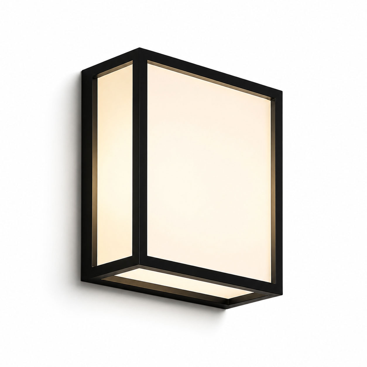 Verano Modern Outdoor Wall Light — Metal, Anthracite Grey