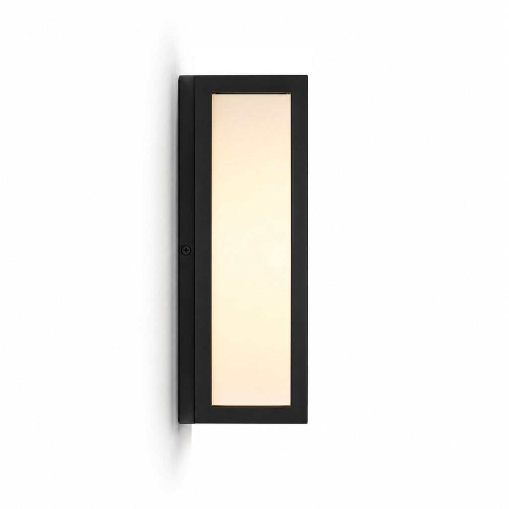 Verano Modern Outdoor Wall Light — Metal, Anthracite Grey