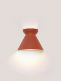 Kiro Ceramic Wall Light — Burnt Orange, Large