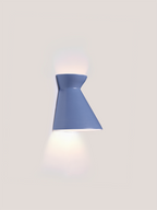 Kiro Ceramic Wall Light — Provence Blue, Large