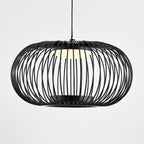 Solna dimmable pendant light installed above dining table in contemporary UK home