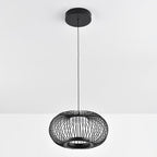 Solna Openwork Cage Pendant Light — Dimmable, Black