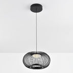 Solna Openwork Cage Pendant Light — Dimmable, Black