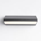 Renzo Adjustable Outdoor LED Wall Light — Black