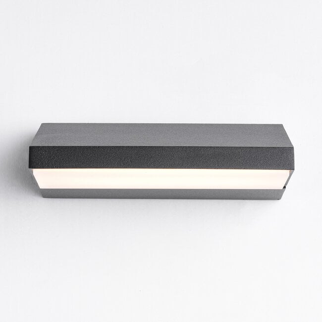 Renzo Adjustable Outdoor LED Wall Light — Black