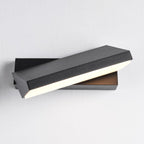 Renzo Adjustable Outdoor LED Wall Light — Black