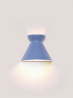 Kiro Ceramic Wall Light — Provence Blue, Large