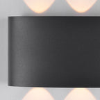 Kyra Up/Down Outdoor LED Wall Light — Aluminium, Anthracite