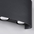 Kyra Up/Down Outdoor LED Wall Light — Aluminium, Anthracite