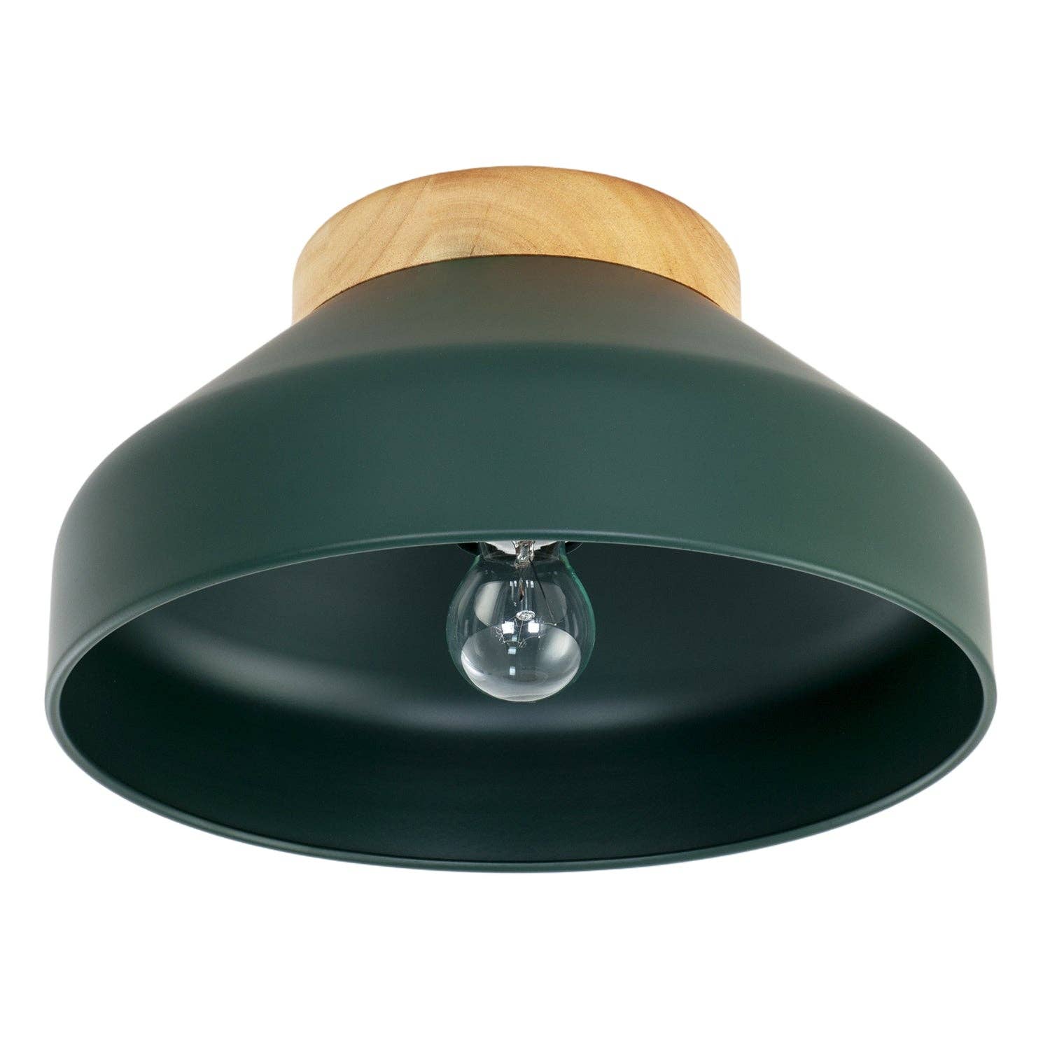 Oslo ceiling light installed in living room showing soft ambient lighting effect