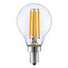 Calla E14 3.5W Clear Glass LED Bulb — Dimmable, Very Warm White