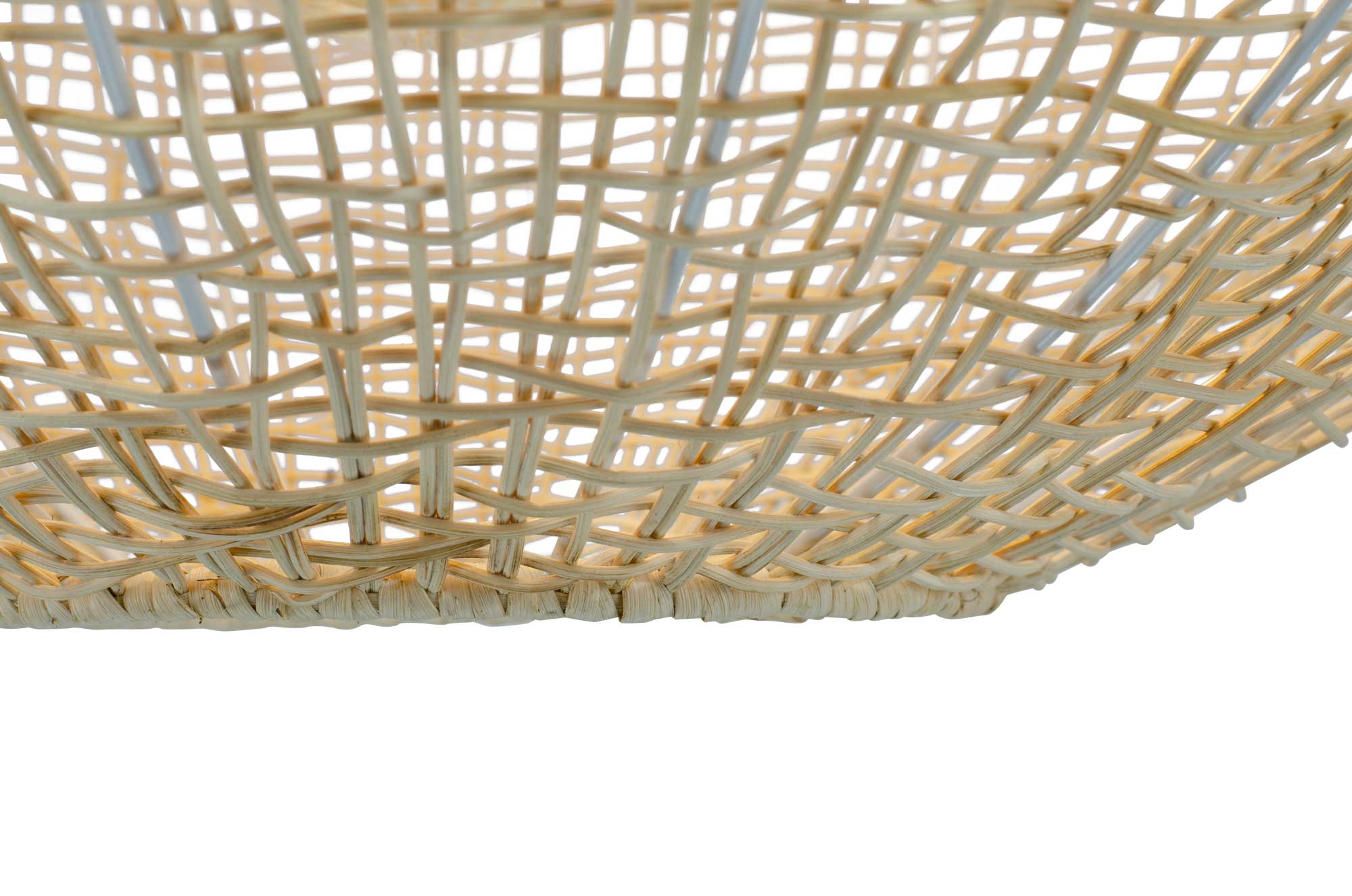 Naty XXL Rattan Pendant Light — Natural Woven, 60cm