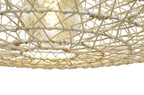 Nanzo XXL Rattan Pendant Light — Natural Woven, 85cm