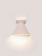 Kiro Ceramic Wall Light — Shell White, Small
