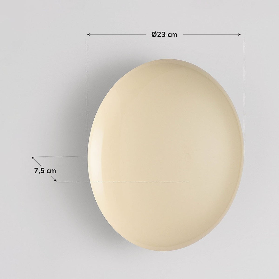 Pico Rechargeable Wall Light — Cream, Adjustable White