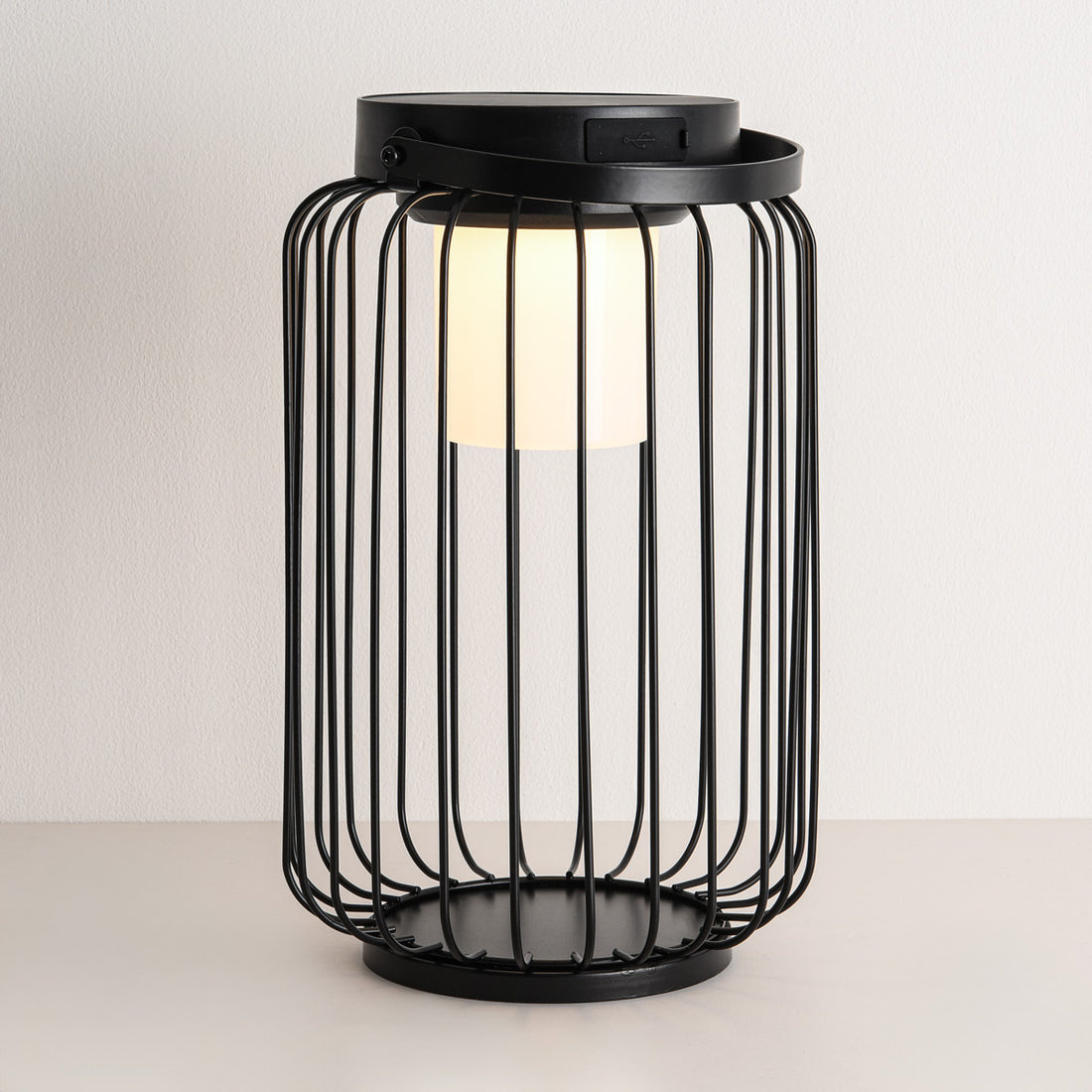 Glow Solar Lantern — Black