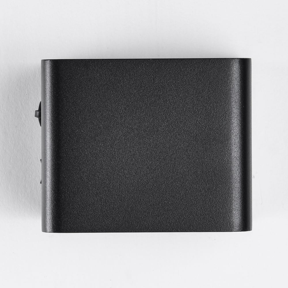Pike Rechargeable Outdoor Wall Light — Black, Sensor
