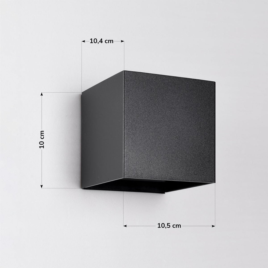 Sentry Rechargeable Outdoor Wall Light — Black, Motion Sensor