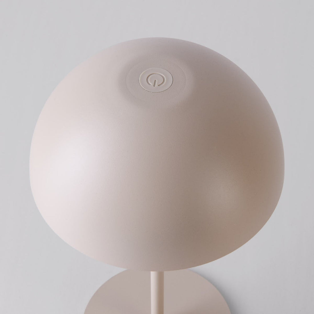 Fungo Rechargeable Mushroom Table Lamp — Beige