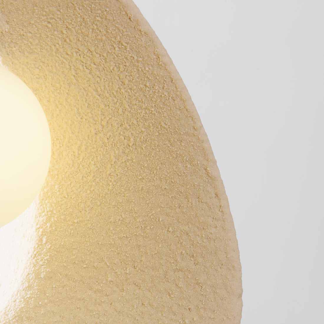 Umi Stone-Effect LED Pendant Light — 3 Lights, Linear