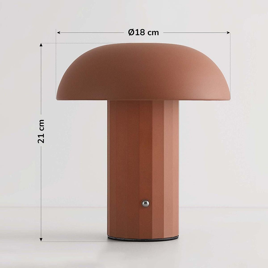 Cocoa Wireless Table Lamp — Mocha