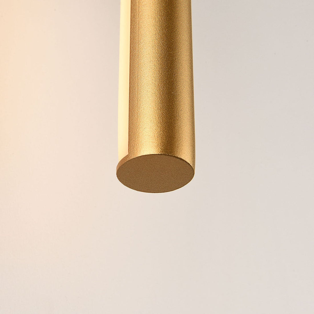 Isola LED Bathroom Wall Light — Travertine & Gold, IP44