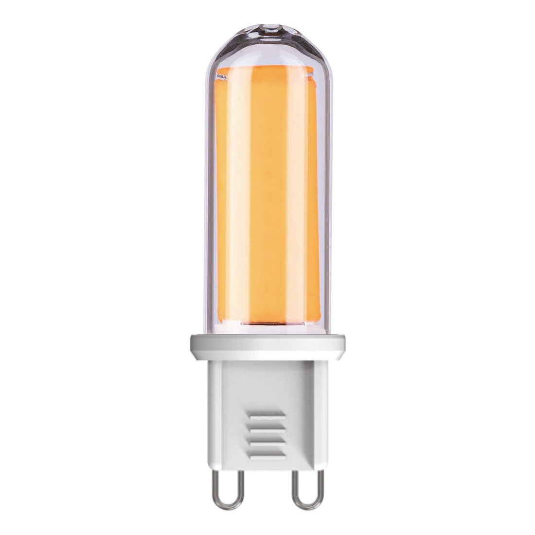 Lumi 4.2W G9 LED Light Bulb — Clear Glass, Warm White, Dimmable detail