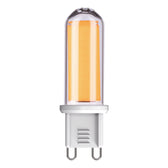 Lumi 4.2W G9 LED Light Bulb — Clear Glass, Warm White, Dimmable