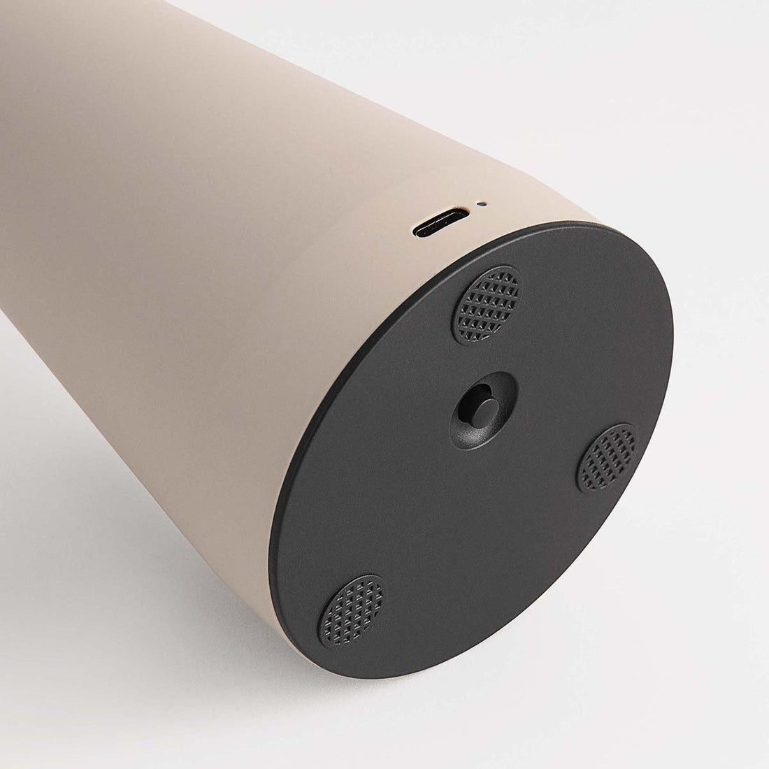 Momo Rechargeable Mushroom Table Lamp — Taupe