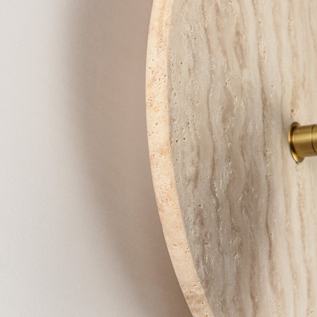 Faro Travertine Adjustable Wall Spotlight — Bulb Included