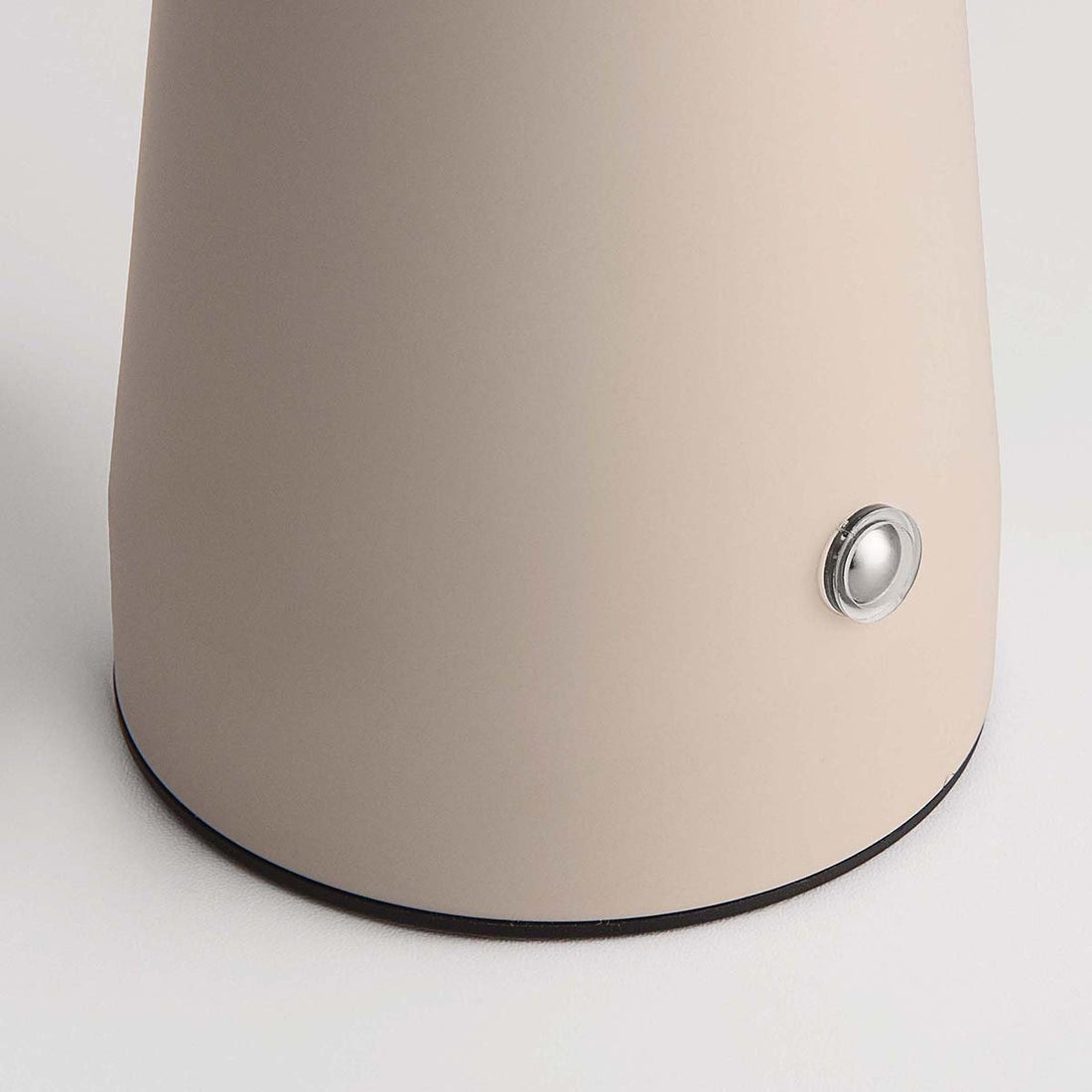 Momo Rechargeable Mushroom Table Lamp — Taupe